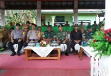 Pemda Buteng Bersama Kodim 1413 Buton Gelar Manunggal Bangun Desa