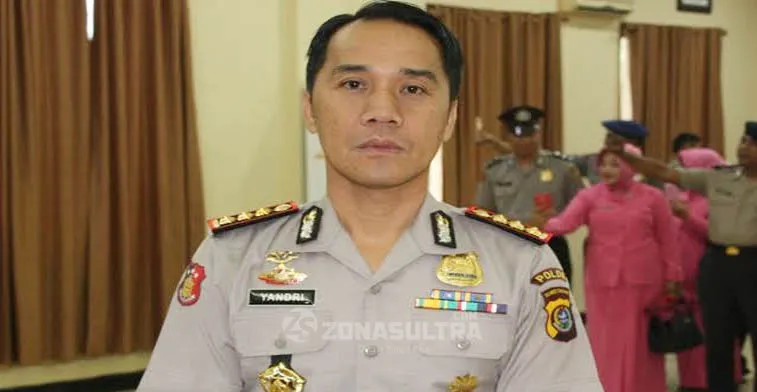 Direktur Reserse Kriminal Khusus Polda Sultra Kombes Polisi Yandri Irsan