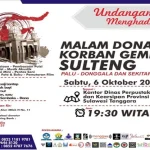 FTBM Berkolaborasi Menggelar Malam Donasi untuk Korban Bencana Sulteng FTBM Berkolaborasi Menggelar Malam Donasi untuk Korban Bencana Sulteng