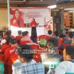 Perkuat Basis, Nirna Lachmudin Kukuhkan Relawan Pemuda Perkuat Basis, Nirna Lachmudin Kukuhkan Relawan Pemuda