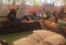 AJI Kendari Gelar Donor Darah Bantu Korban Bencana Sulteng AJI Kendari Gelar Donor Danar Bantu Korban Bencana Sulteng