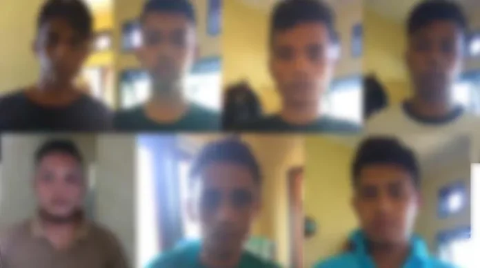 aksi_pembakaran Penjual Ikan hingga Pelajar Diduga Terlibat Aksi Pembakaran Kendaraan Polisi di Buton