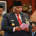 Lantik Pengurus Karang Taruna, Ini Harapan Ali Mazi ali mazi