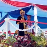 Upacara HUT Kota Baubau, Peserta Gunakan Baju Adat dan Bahasa Wolio Baubau Raih WTP, Ditjen Perbendaharaan Sultra : Ini Kado HUT