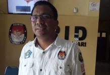 Dua Parpol di Kendari Belum Serahkan Desain APK Komisioner KPU Kota Kendari Asril