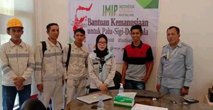 Pekerja Asal Butur di Morowali Galang Donasi untuk Korban Gempa Sulteng