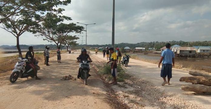 Sembilan Anak di Lagasa Terserang Ispa Akibat Debu Proyek Jalan