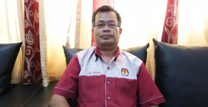 Ketua KPUD Kota Baubau, Edi Sabara