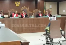 Mantan Kepala BPKAD Kendari Dituntut 7 Tahun Penjara dan Denda Rp.500 Juta