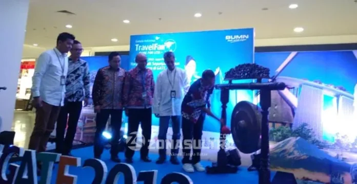 GATF 2018, Garuda Indonesia Target Transaksi Rp.2 Miliar