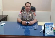 Jelang Operasi Zebra, Masyarakat Muna Dihimbau Lengkapi Dokumen Kendaraanya Kasatlantas Polres Muna, Iptu Yonathan