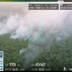 Tiga Lahan Perkebunan di Sultra Terbakar Lokasi kebakaran di Bombana