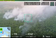 Tiga Lahan Perkebunan di Sultra Terbakar Lokasi kebakaran di Bombana