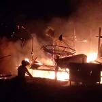 Lagi, Dua Unit Rumah Warga di Bombana Terbakar Lagi, Dua Unit Rumah Warga di Bombana Terbakar