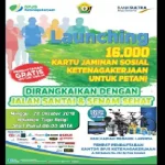 Ada Bagi-bagi Hadiah di Launching 16.000 Kartu Jaminan Sosial Petani Kartu Jaminan Sosial Petani