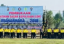 Bentuk Detaseman Mahabhara, 60 Mahasiswa di Sultra Dilatih Ilmu Kepolisian Bentuk Detaseman Mahabhara,60 Mahasiswa di Sultra Dilatih Ilmu Kepolisian