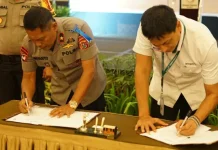 ANTAM dan Polda Sultra Teken MoU Pengamanan Objek Vital ANTAM dan Polda Sultra Teken MoU Pengamanan Objek Vital