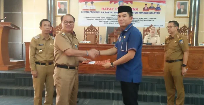 KUA-PPAS 2019 Konsel Prioritaskan Pembangunan Infrastruktur