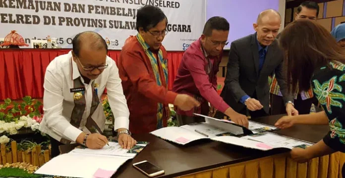 mou_konsel Pemerintah Kanada Bantu Pemkab Konsel Kembangkan Peternakan Sapi