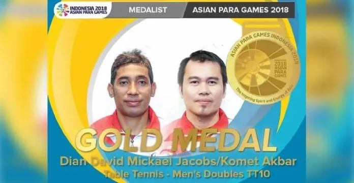 paragmaes Komet Akbar, Atlet Sultra Peraih Emas di Asian Paragames