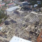 Terbakar, 113 Kios di Pasar Sentral Mandati-Wakatobi Rusak Terbakar, 113 Kios di Pasar Sentral Mandati-Wakatobi Rusak