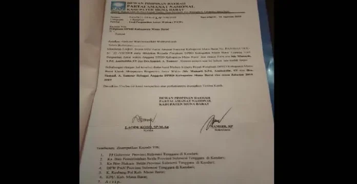 paw_mubarr Berkas PAW 4 Anggota DPRD Mubar Belum Lengkap