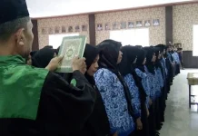 Belum Kantongi SK 100 Persen, 105 ASN Muna Dikukuhkan Belum Kantongi SK 100 Persen, 105 ASN Muna Dikukuhkan