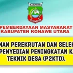 DPMD Konut Buka Perekrutan Lembaga P2KTD, Ini Syaratnya Foto berita pengumuman perekrutan P2KTD