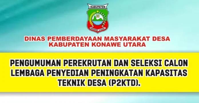 Foto berita pengumuman perekrutan P2KTD