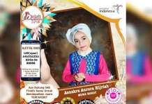 Siswi SD Mubar Wakili Sultra di Lomba Wajah Pesona Indonesia 2018 Az Zahra Aurora Hijriah