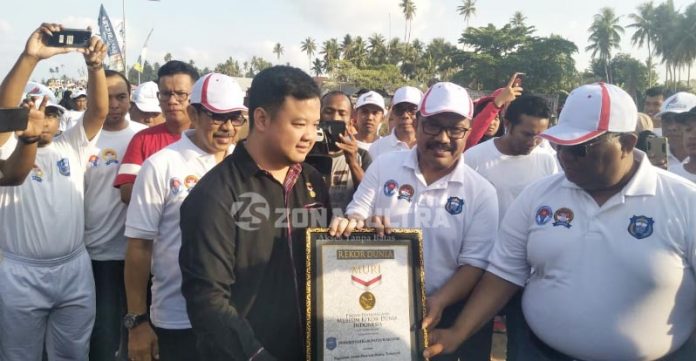 Senam Posaasa Wakatobi Pecahkan Rekor MURI