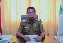 Salurkan Beasiswa Gembira Cerdas, Pemda Bombana Lakukan Vertual Kepala Dinas Dikbud Bombana, Abdul Rauf Abidin