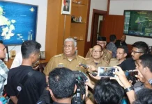 Bangun Jalan Menuju Routa, Pemda Konut Ajukan Izin Pinjam Pakai Kawasan Gubernur Sultra Ali Mazi