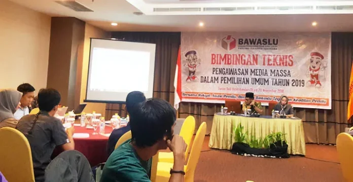 Bawaslu Gelar Bimtek Pengawasan Media Massa