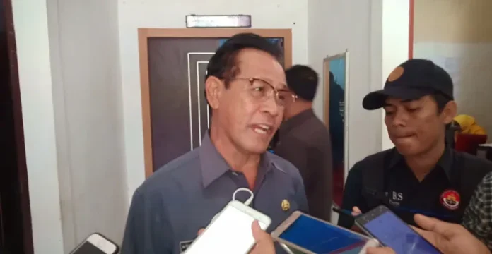 Sekretaris daerah Bombana, Burhanuddin A. HS Noy