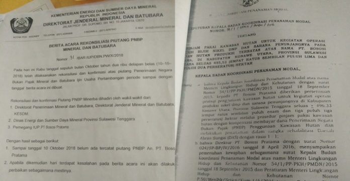 Dokumen tambang PT Bososi Pratama