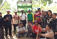 Cegah Longsor di Gunung Jati, FHIL UHO Tanam 200 Pohon di Tahura Cegah Lonsor di Gunung Jati, FHIL UHO Tanam 200 Pohon di Tahura