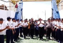 Bupati Mubar Resmikan Pelayaran Perdana KMP Bontoharu Rute Tondasi – Bira Bupati Mubar Resmikan Pelayaran Perdana KMP Bontoharu Rute Tondasi - Bira