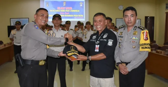 mahasiswa_bayangkara Mabes Polri: Pembentukan Mahabhara Sultra Jadi Contoh Polda Lain
