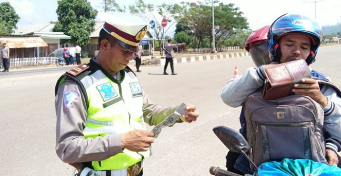 12 Jenis Pelanggaran Ditemukan Saat Operasi Zebra di Konut