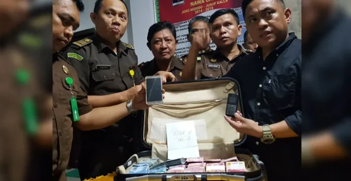 Kejati Sultra OTT Sekretaris Dikbud Sultra