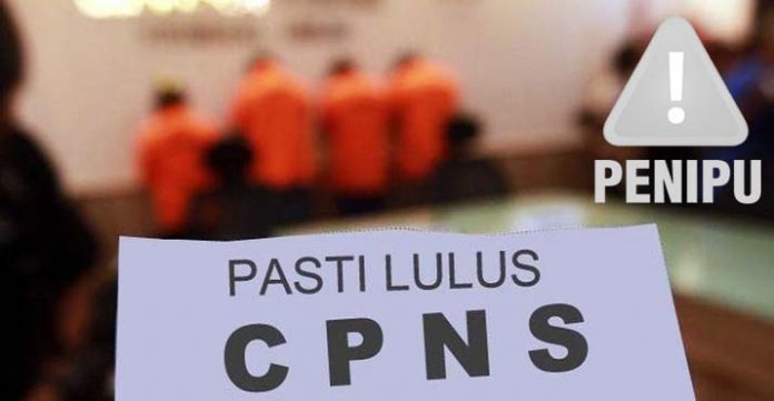 ilustrasi penipuan cpns