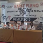 KPU Kendari Tetapkan 209.651 DPTHP-2 Untuk Pemilu 2019 KPU Kendari Tetapkan 209.651 DPTHP-2 Untuk Pemilu 2019