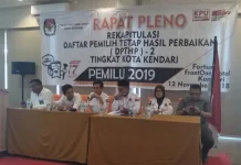 KPU Kendari Tetapkan 209.651 DPTHP-2 Untuk Pemilu 2019 KPU Kendari Tetapkan 209.651 DPTHP-2 Untuk Pemilu 2019