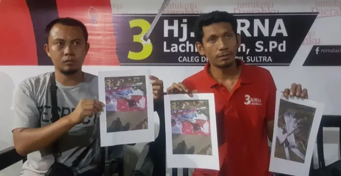 Pendukung Nirna Protes Penertiban Baliho Karena Dianggap Tidak Prosedural