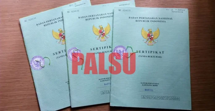 Ilustrasi_sertifikat_tanah_palsu