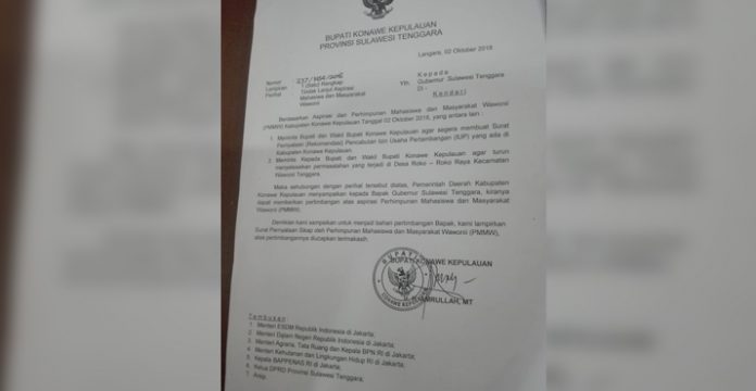 Gegara Surat Bupati Konkep, Internal DPRD Sultra Pecah Kongsi