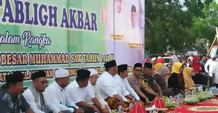 Tabligh Akbar, Ali Mazi : Terima Kasih Atas Kepercayaan Masyarakat Buton