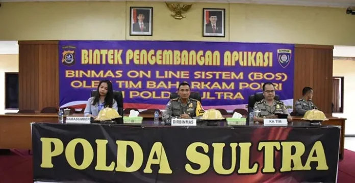 Ratusan Bhabinkamtibmas Ditutut Bisa Gunakan Aplikasi Online