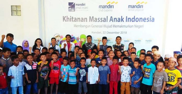 75 Anak Ikut Khitanan Massal Mandiri Amal Insani Kendari